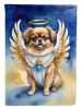Tibetan Spaniel My Angel Garden Flag Mailbox Flag Decorative Yard Flag Banner Outside Patio Artwork Yard Flower Beds, Garden Size, Multicolor