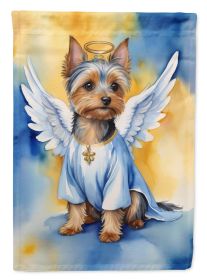 Silky Terrier My Angel Garden Flag Mailbox Flag Decorative Yard Flag Banner Outside Patio Artwork Yard Flower Beds, Garden Size, Multicolor