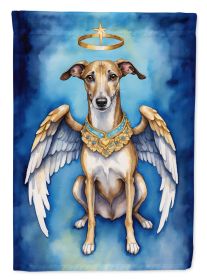 Greyhound My Angel Garden Flag Mailbox Flag Decorative Yard Flag Banner Outside Patio Artwork Yard Flower Beds, Garden Size, Multicolor