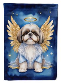 Shih Tzu My Angel Garden Flag Mailbox Flag Decorative Yard Flag Banner Outside Patio Artwork Yard Flower Beds, Garden Size, Multicolor