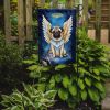 Pug My Angel Garden Flag Mailbox Flag Decorative Yard Flag Banner Outside Patio Artwork Yard Flower Beds, Garden Size, Multicolor