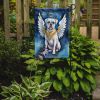 White Boxer My Angel Garden Flag Mailbox Flag Decorative Yard Flag Banner Outside Patio Artwork Yard Flower Beds, Garden Size, Multicolor