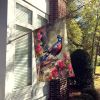 Pheasant House Flag Large Porch Sleeve Pole Decorative Outside Yard Banner Artwork Wall Hanging, Polyester, House Size, Multicolor