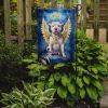 Pit Bull Terrier My Angel Garden Flag Mailbox Flag Decorative Yard Flag Banner Outside Patio Artwork Yard Flower Beds, Garden Size, Multicolor